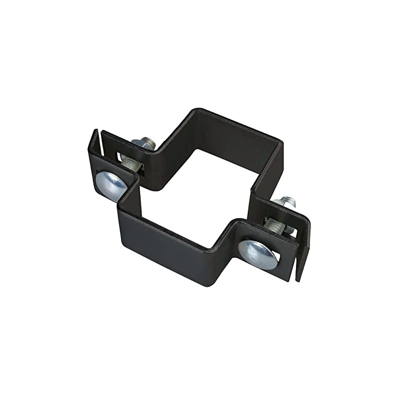 Alberts 680275 Centre Clamp for Square Posts Anthracite for Posts