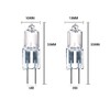 10pcs G4 Halogen Light Bulb 10W T3 JC Type Clear