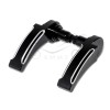 Unbranded Black Saddlebag Lid Lifter Latch Levers For Harley Street
