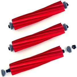 3 Pack Replacement Rubber Main Brush for Roborock S7 Max Ultra/S7 MaxV/S7 MaxV Plus/S7 Pro Ultra/ Q7 Max/Q Revo Robotic Vacuum, Including 3 Roller Brush.