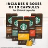 Starbucks by Nespresso Original Line Mild Variety Pack Coffee, 50-count
