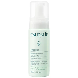 Caudalie Vinoclean Espuma Facial Limpiadora, Limpiador Diario que Limpia, Suaviza y Reduce las Rojeces - 150 mL