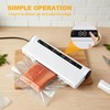 VortecSys Vacuum Sealer Machine, 75KPA Strong Suction for Home Kitchen