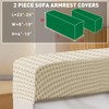 MAXIJIN Couch Cushion Covers Armrest Cover - Stretch Sectional Sofa