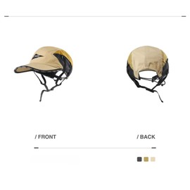 Vintage American-Style Sports Sunscreen Baseball Cap, Outdoor Camping Sunshade Waterproof and Non-Slip Surfing hat (US, Alpha, One Size, X-Small, Khaki)