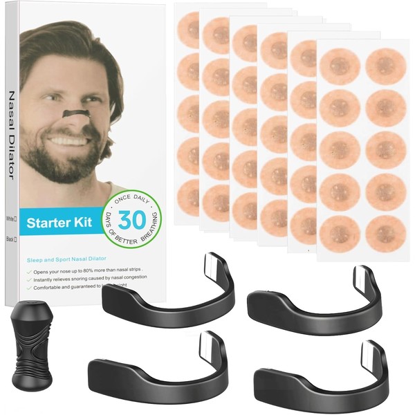 Magnetic Nose Strips, Magnetic Nasal Strips (60 Count-1 Month Supply),
