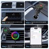 Ankilo Bluetooth 5.3 FM Transmitter, Car Bluetooth Adapter Hands-Free Car