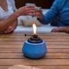 TiKi Brand Adjustable Flame Stone Table Torch