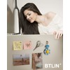 BTLIN Fridge Magnets Strong, Neodymium Magnetic Push Pins Heavy Duty