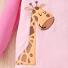 Sweaters for Girls Fuzzy Fleece Pullover Hoodies Cute Giraffe Ear