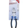 BGS 395 Heavy Duty Diagonal Side Cutter, Silver/Black/Blue, 180 mm