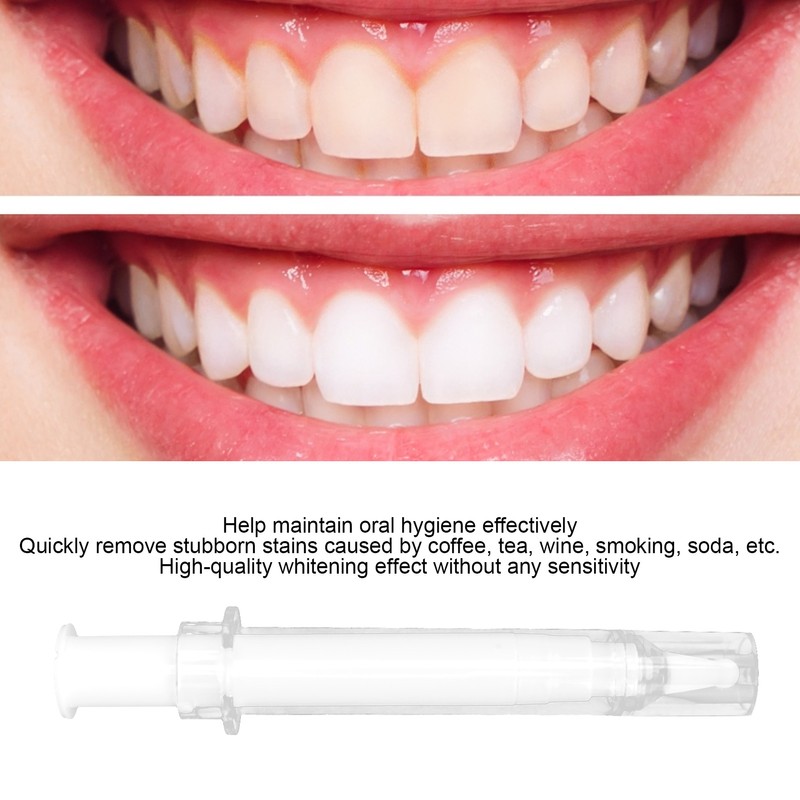 2Pcs 15ml Effective Teeth Whitening Pen No Sensitivity Teeth Coffee