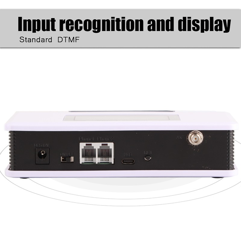 GSM Wireless Terminal Fixed Phone With LCD Connect Alarm