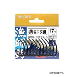 KINRYU H line steel Taiji firefly hook red 17
