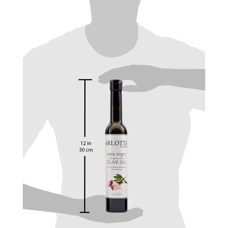 Arlotta Garlic Infused Olive Oil California Organic Gourmet 16.9 oz
