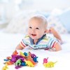 60 Pieces Dinosaur Eggs Toys Egg Toys for Kids Hatching