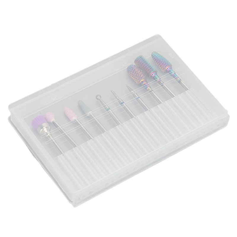 Nail Drill Bits Set Tungsten Steel Nail Art Grinding Head