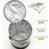 XINGNIAO Japanese Style Round Bento Bag Large Capacity Insulated Waterproof
