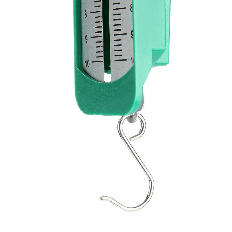 Meter 10N Newtonmeter Plastic Spring Dynamometer, Spring Balance Scale Experiment