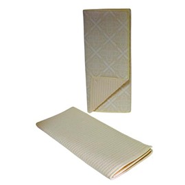 Printed & Solid Microfiber Dish Drying Mat Set – 2-Pack Ultra Absorbent, Quick-Drying, Protects Countertops – Stylish and Lightweight Kitchen Drying Pads (15" x 20") (Beige, 15 x 20)