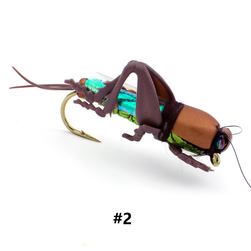 YAZHIDA Fly Fishing Flies, Simulated Insects, (Mole Cricket)