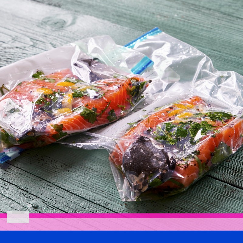 Ziploc Gallon Food Storage Freezer Slider Bags, Power Shield Technology