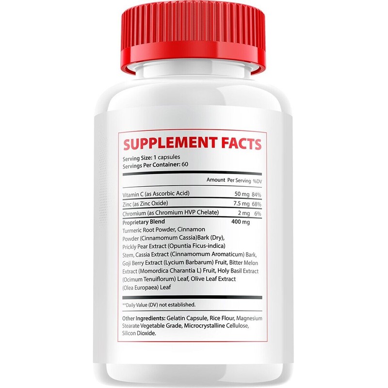 Gluco Renu ( 3 Pack) Gluco Renu Capsules - GlucoRenu