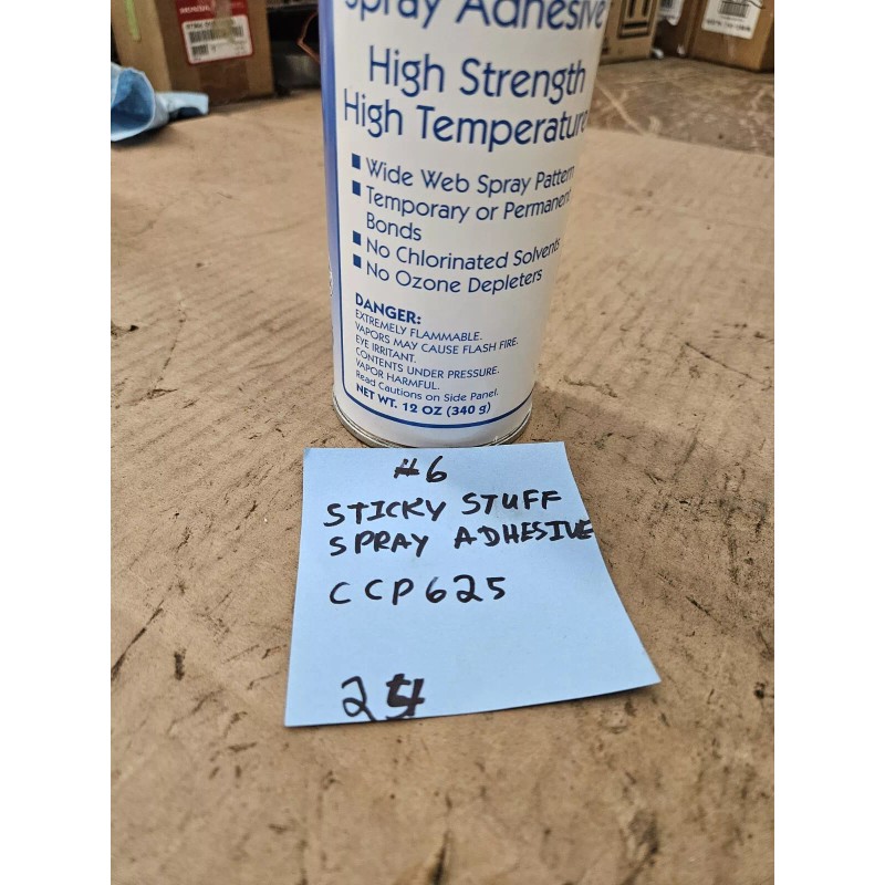 Soffseal Sticky Stuff Automotive Spray Adhesive, High Strength & Temperature,