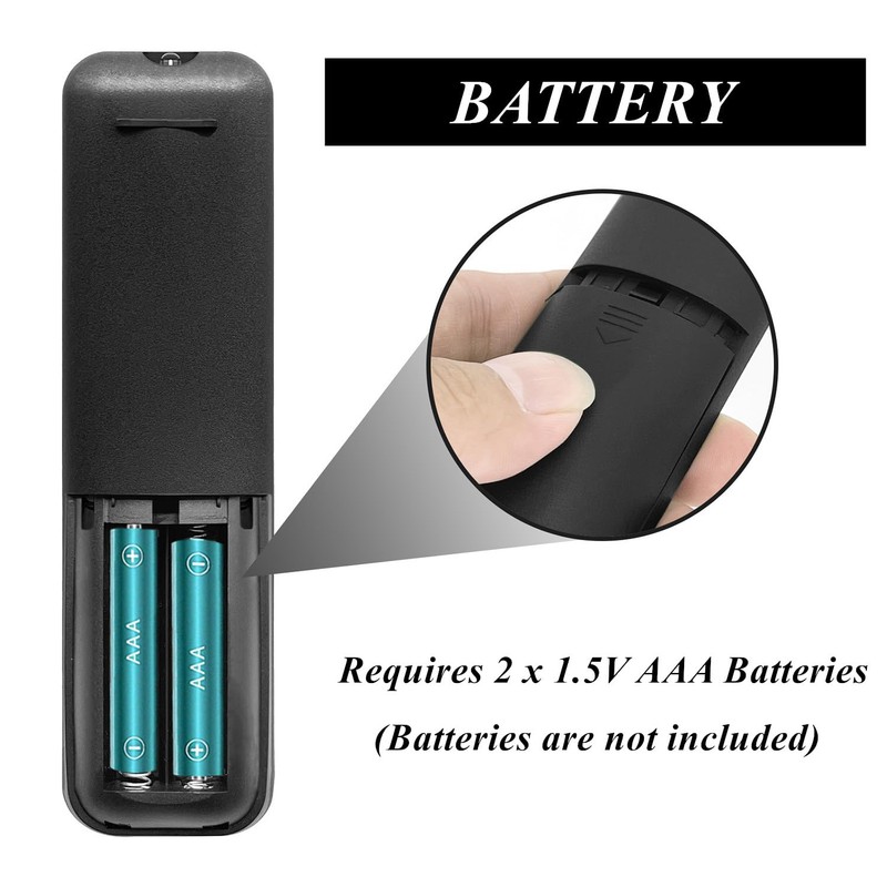 AOERUOW Replacement Remote Control Compatible with ELEPHAS BL128 DLP 1080P