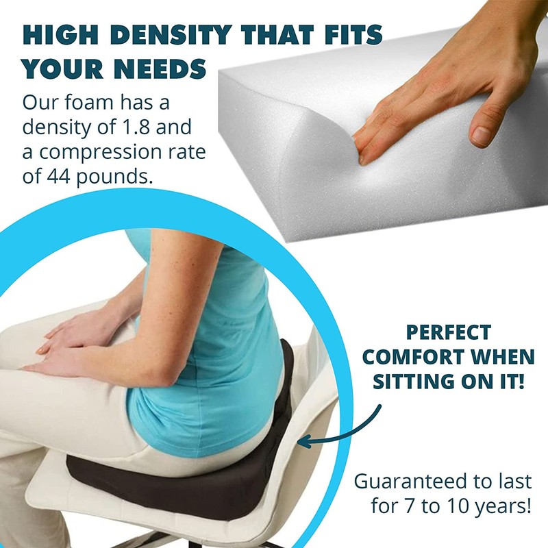 FOAMMA 5" x 23" x 24" High Density Upholstery Foam