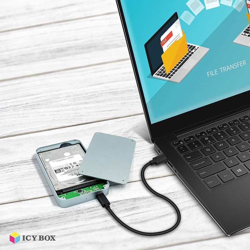 ICY BOX External 2.5 Inch Enclosure for Hard Disk or