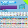 SpriteGru Alphabet & Numbers Bingo Game, Upper/Lowercase Letters, 52 First