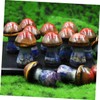 BESPORTBLE Mushroom Shape Stone Decor Unique Natural Stone Adornments for