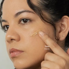Maquillaje Piel Grasa - Mixta Teia Cosméticos Naturales Tono Medio