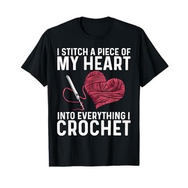 Funny Crochet Design For Men Women Crocheting Crochet Lover T-Shirt