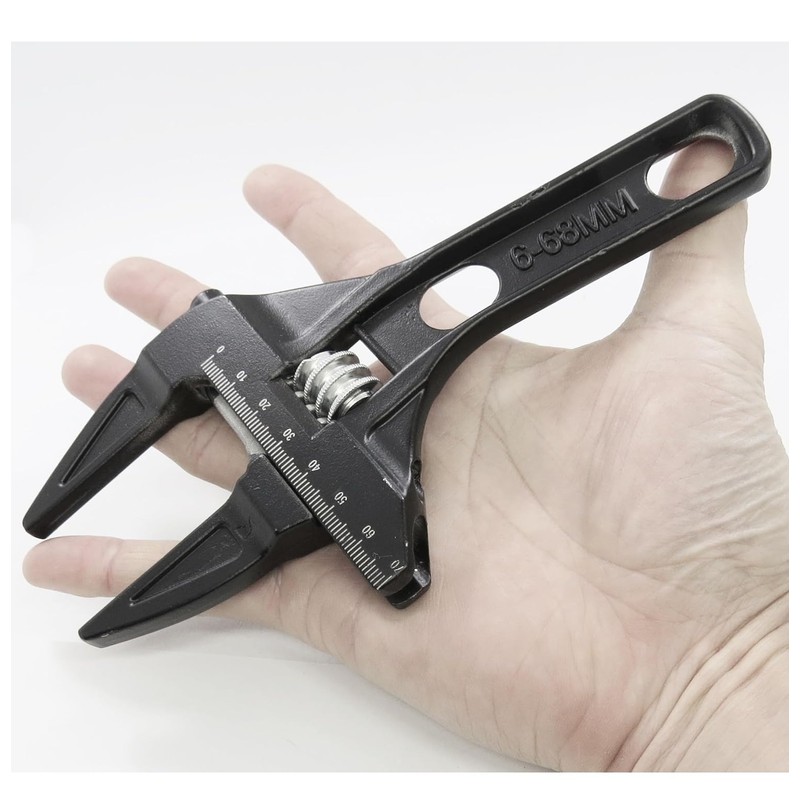 Adjustable Wrench, 0.27 - 2.7 inches (6 - 68 mm),