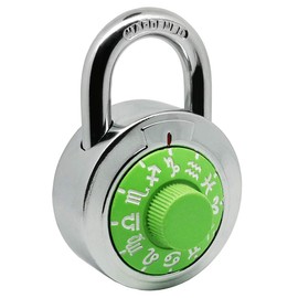 SEPOX Small Combination Padlock Gym Locker Locks Constellations Dial