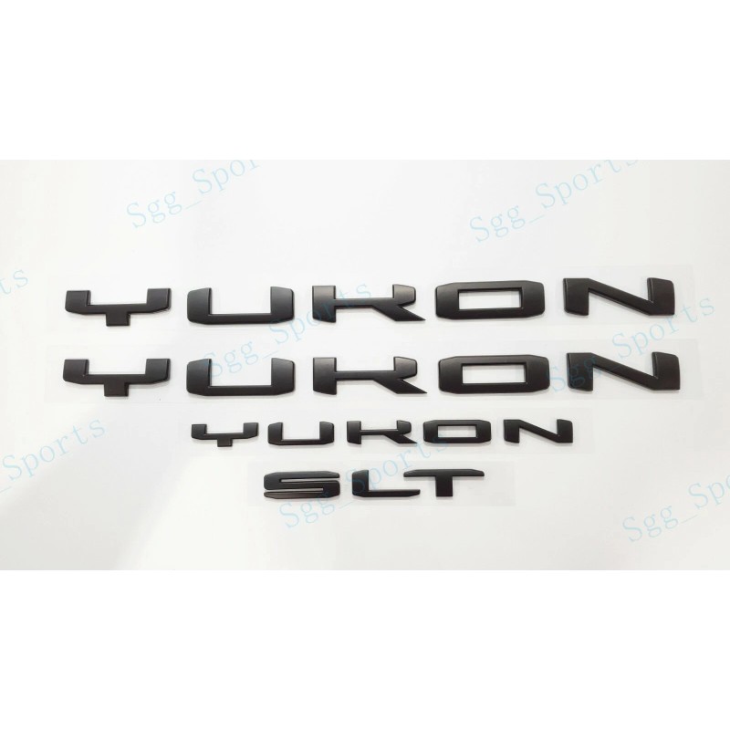 GMC 4PCS GMC 2021-2023 Yukon Yukon XL Doors Rear Matte