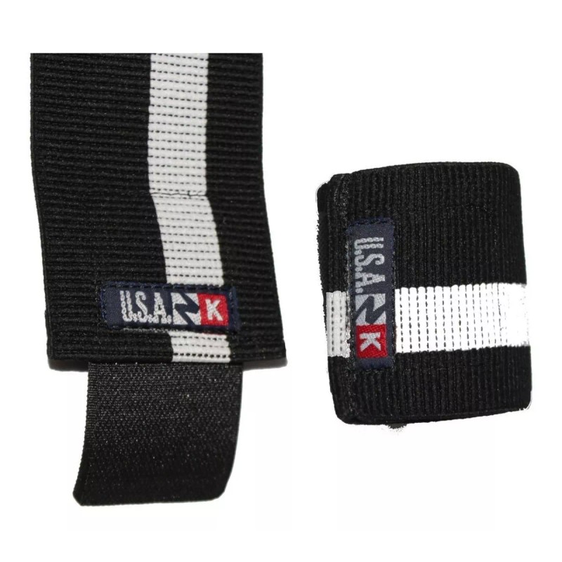 USA ZK Vendas Para Rodillas + Muñequeras Economic Pack Gym