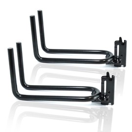 AUTOSwpozo 2-Pack E-Track Heavy Duty Shovel/Tool Hanger, E Track Hooks for Tools, Rakes, Spades in Trailers, Trucks, Workshop and Warehouse with E-Tracks, E Track Accessories Tool Holder