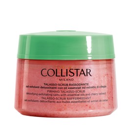 Talasso Exfoliating Scrub Firming Detoxifying Salts with Essential Oils of Cherry Maxi Jar 700 gr by COLLISTAR                                        