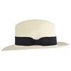 PAPER STRAW CRUSHABLE FOLDABLE SUMMER PANAMA FEDORA HAT WITH BAND