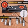 Chamfer Plane-Woodworking Edge Corner Plane with Auxiliary Locator, Hand Plane
