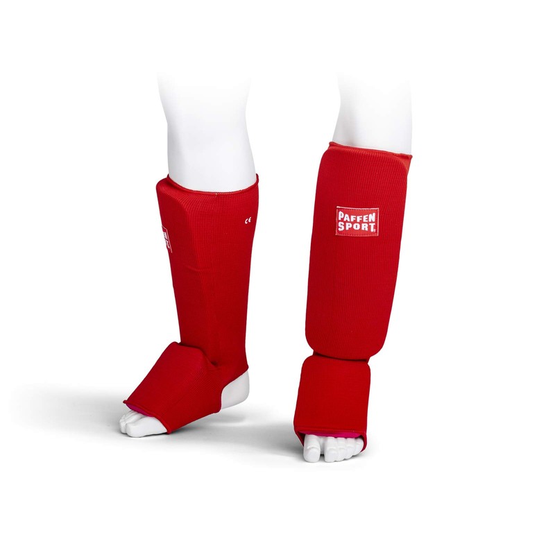 Paffen Sport Allround Shin and Instep Protection Red Size S