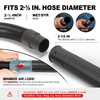 Sealegend Gutter Cleaning Tools for 2-1/2 in. Wet/Dry Vacuum Cleaner,