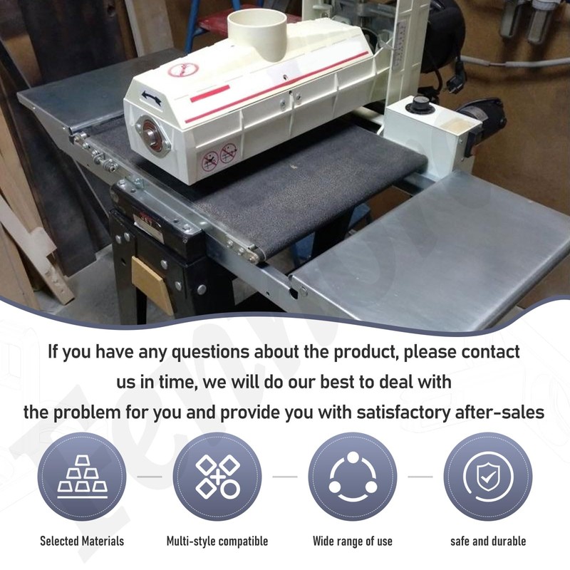 Drum Sander Feed Belt Conveyor (16-1/4" wide x 43-1/2") circumference