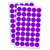 2000 Pack, 3/4" Round Dot Stickers Circle Labels - Purple