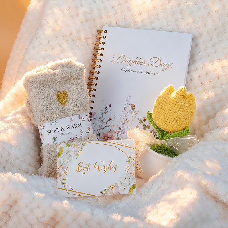 Totiro Birthday Gift Basket for Women, Self Care Gifts for