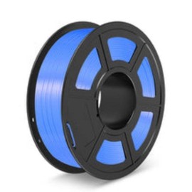 PLA/ PLA+/PLA META 1KG Standard Filament Neatly Wound 1.75mm ±0.02mm Accuracy Springtok for Easter day Mother‘s day gift print for fun:_PLA Transparent(Clear) Blue
