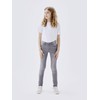 NAME IT Girl Jeans Skinny Fit Stretch, Light Grey Denim